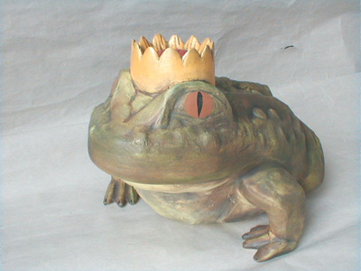 Žába velká s korunkou-P