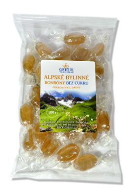Bonbóny - Alpské bylinné