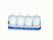 Adventní svíčky - Bílé