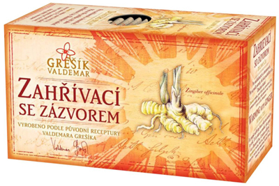 Zahřívací se zázvorem